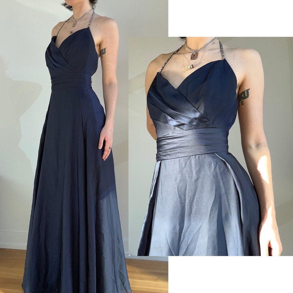 Blue Evening Gown